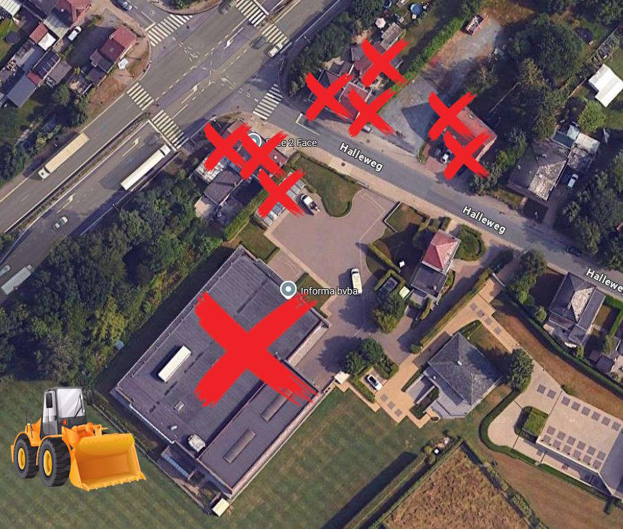 Halleweg plannen